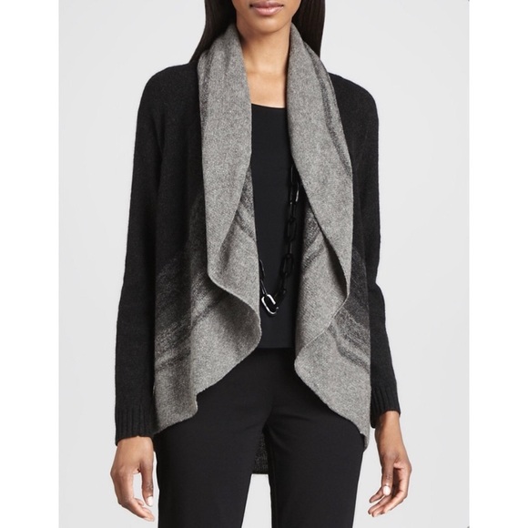 Eileen Fisher Sweaters - Eileen Fisher ombré open cardigan sweater